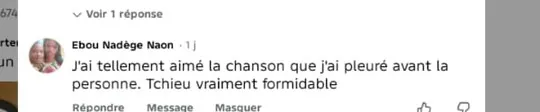 Commentaire Facebook authentique d'un client Djelia, tel qu'affiché sur Facebook